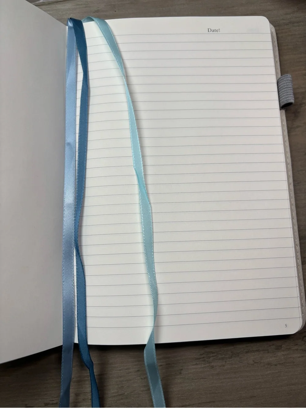 Starry Night Journal Notebook with Sun & Moon Charms - Blue/Yellow